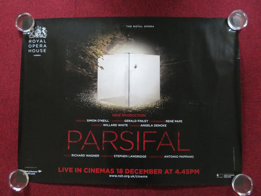 ROYAL OPERA HOUSE: PARSIFAL UK QUAD (30"x 40") ROLLED POSTER SIMON O'NEILL 2013