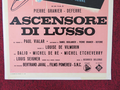 ASCENSORE DI LUSSO ITALIAN LOCANDINA POSTER ALAIN DEKOCK MIREILLE NEGRE 1964