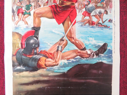 LA VENDETTA DI SPARTACUS ITALIAN LOCANDINA POSTER ROGER BROWNE SCILLA GABEL 1964