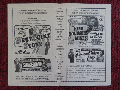 RITZ THEATRE MOVIE PROGRAM JAMES CAGNEY DEBORAH KERR