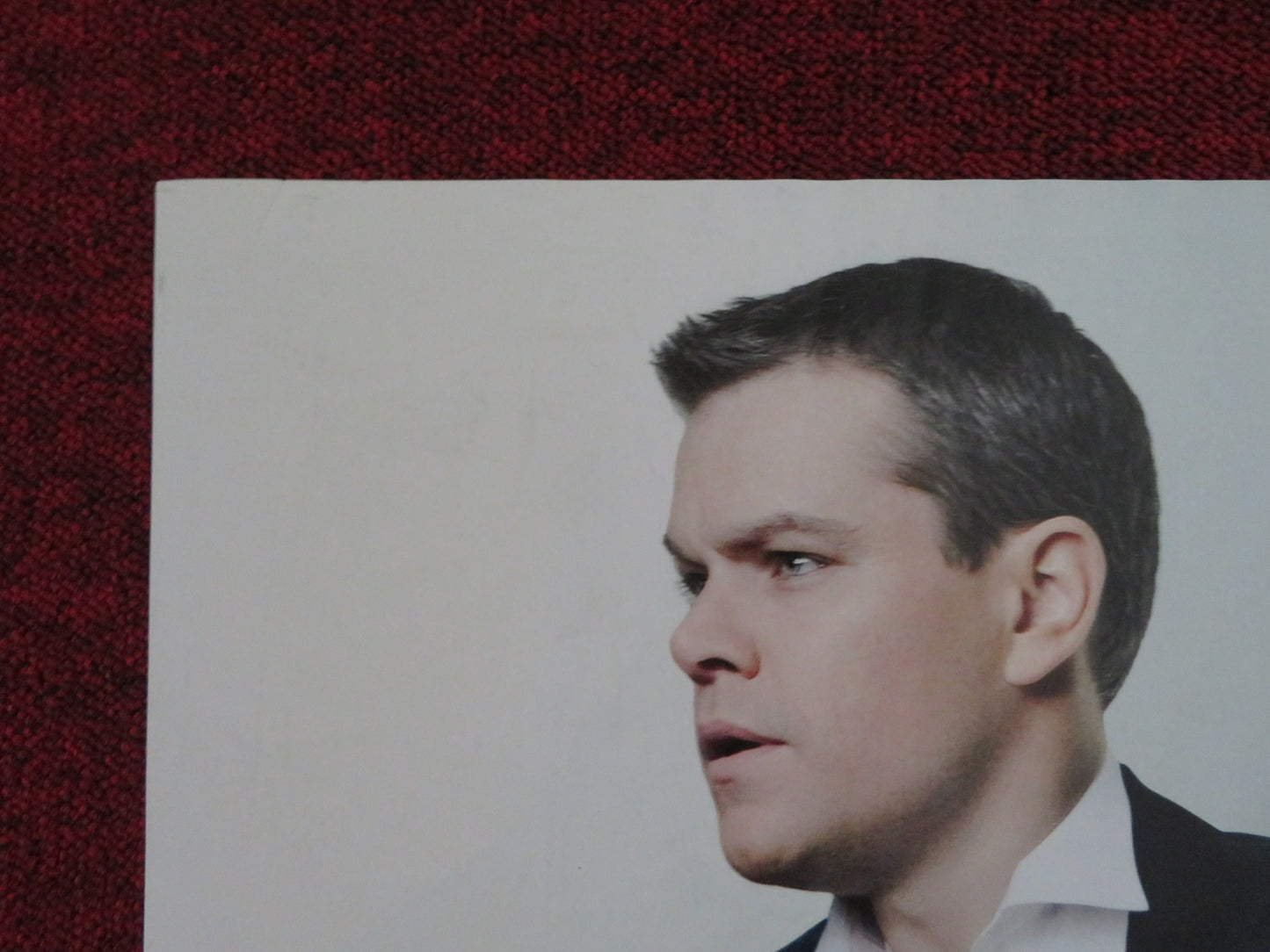 THE ADJUSTMENT BUREAU UK QUAD (30"x 40") ROLLED POSTER MATT DAMON E. BLUNT 2011