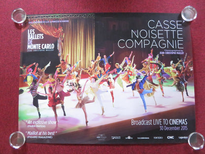 CASSE NOISETTE COMPAGNIE UK QUAD (30"x 40") ROLLED POSTER 2015