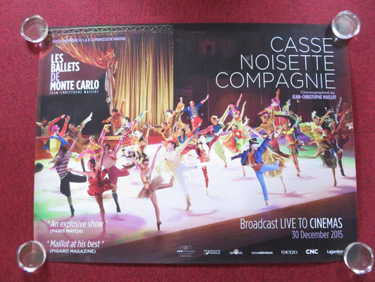 CASSE NOISETTE COMPAGNIE UK QUAD (30"x 40") ROLLED POSTER 2015