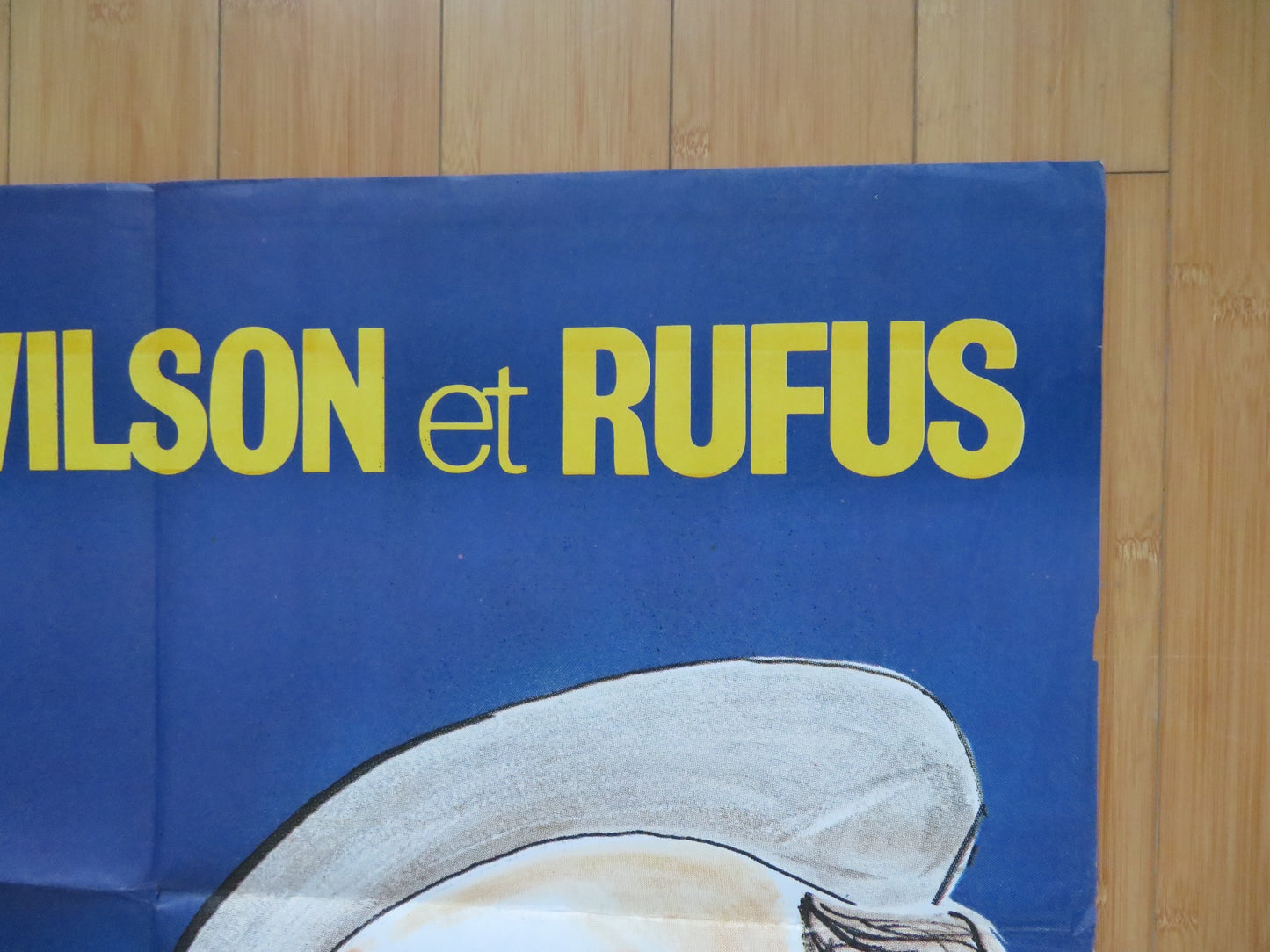 ITINERAIRE BIS / SIDE ROADS FRENCH POSTER GEORGE WILSON RUFUS 1983