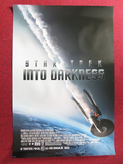 STAR TREK INTO DARKNESS US ONE SHEET ROLLED POSTER LEONARD NIMOY CHRIS PINE 2013