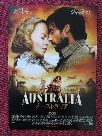 AUSTRALIA JAPANESE CHIRASHI (B5) POSTER NICOLE KIDMAN HUGH JACKMAN 2008