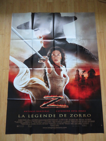 THE LEGEND OF ZORRO FRENCH GRANDE POSTER ANTONIO BANDERAS C. ZETA-JONES 2005