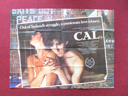 CAL UK QUAD POSTER FOLDED HELEN MIRREN JOHN LYNCH 1984