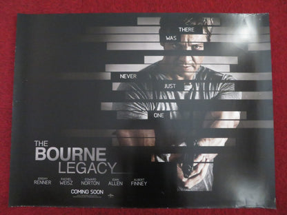 THE BOURNE LEGACY UK QUAD (30"x 40") ROLLED POSTER JEREMY RENNER R.WEISZ 2012