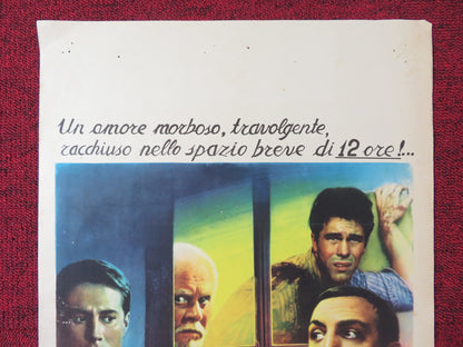 IL GIORNO DELLA VIOLENZA ITALIAN LOCANDINA POSTER E. BARTOK HANNES MESSEMER 1959