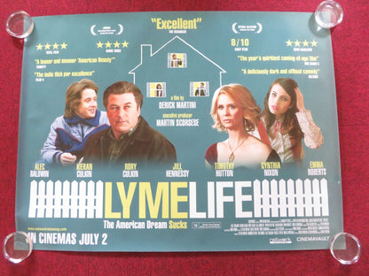 LYMELIFE UK QUAD (30"x 40") ROLLED POSTER ALEC BALDWIN JILL HENNESSY 2008