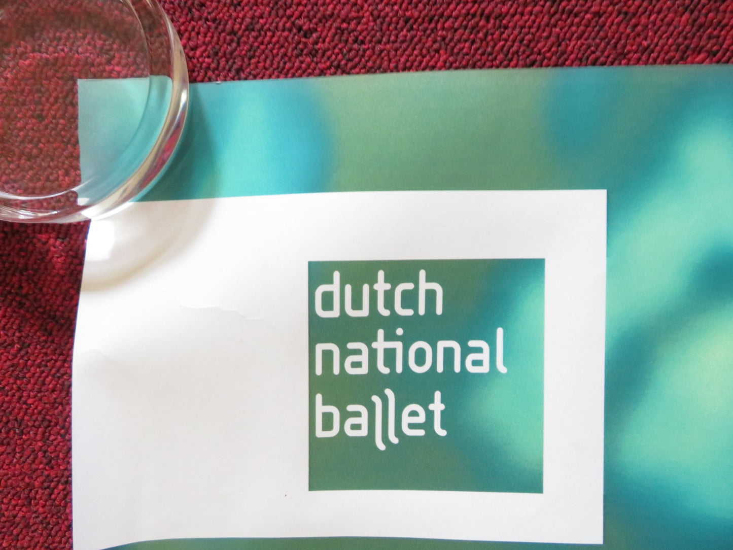 CINDERELLA: DUTCH NATIONAL BALLET UK QUAD (30"x 40") ROLLED POSTER 2013