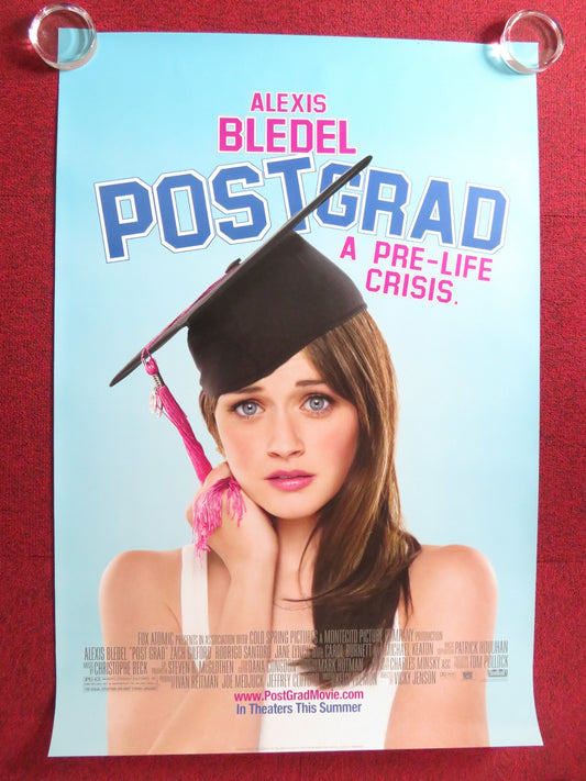 POST GRAD - A US ONE SHEET ROLLED POSTER ALEXIS BLEDEL MICHAEL KEATON 2009