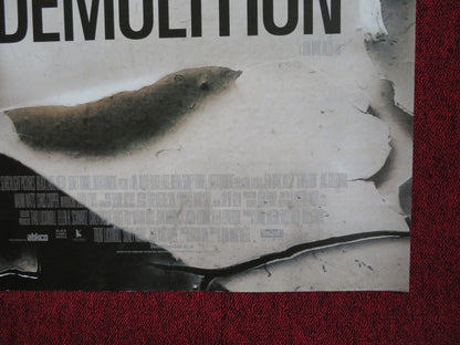 DEMOLITION UK QUAD (30"x 40") ROLLED POSTER JAKE GYLLENHAAL NAOMI WATTS 2015