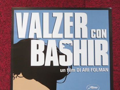 WALTZ WITH BASHIR ITALIAN LOCANDINA POSTER ARI FOLMAN ORI SIVAN 2008