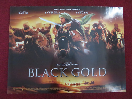 BLACK GOLD UK QUAD (30"x 40") ROLLED POSTER ANTONIO BANDERAS MARK STRONG 2011