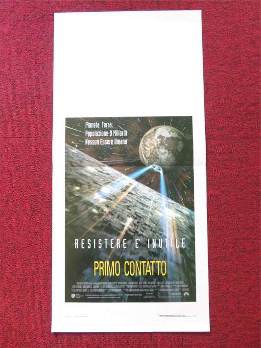 STAR TREK: FIRST CONTACT ITALIAN LOCANDINA POSTER PATRICK STEWART J. FRAKES 1997