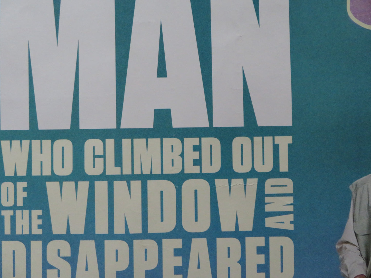 THE 100 YEAR-OLD MAN WHO CLIMBED OUT THE.. UK QUAD (30"x 40") ROLLED POSTER 2013