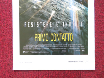 STAR TREK: FIRST CONTACT ITALIAN LOCANDINA POSTER PATRICK STEWART J. FRAKES 1997