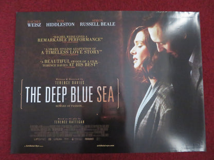 THE DEEP BLUE SEA UK QUAD (30"x 40") ROLLED POSTER RACHEL WEISZ HIDDLESTON 2011