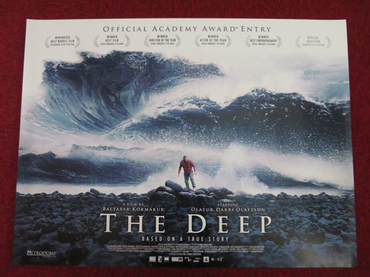 THE DEEP UK QUAD (30"x 40") ROLLED POSTER OLAFUR DARRI OLAFSSON 2012