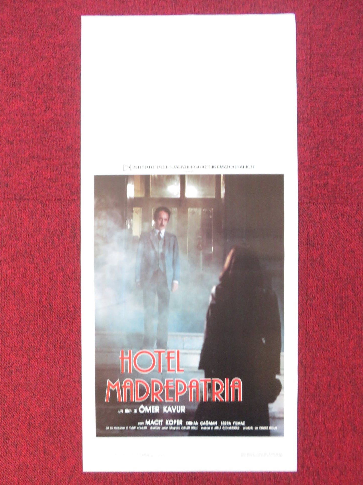 HOTEL MADREPATRIA ITALIAN LOCANDINA POSTER MACIT KOPER ORHAN CAGMAN 1987