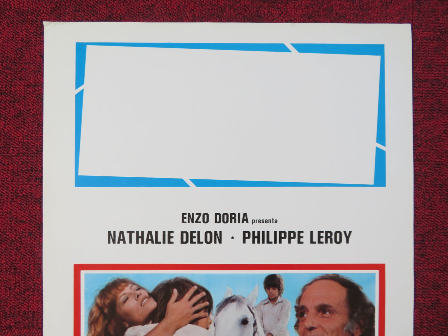 GLI ULTIMI ANGELI ITALIAN LOCANDINA POSTER NATHALIE DELON PHILIPPE LEROY 1978