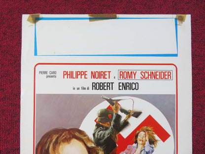 FRAU MARLENE ITALIAN LOCANDINA POSTER PHILIPPE NOIRET ROMY SCHNEIDER 1975