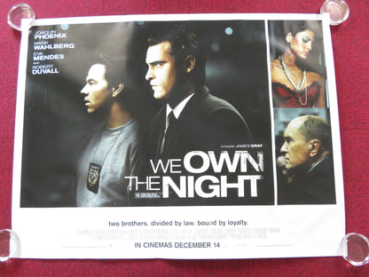 WE OWN THE NIGHT UK QUAD (30"x 40") ROLLED POSTER JOAQUIN PHOENIX 2007