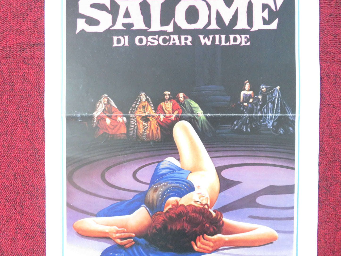 SALOME ITALIAN LOCANDINA POSTER CANNON TOMAS MILIAN 1986