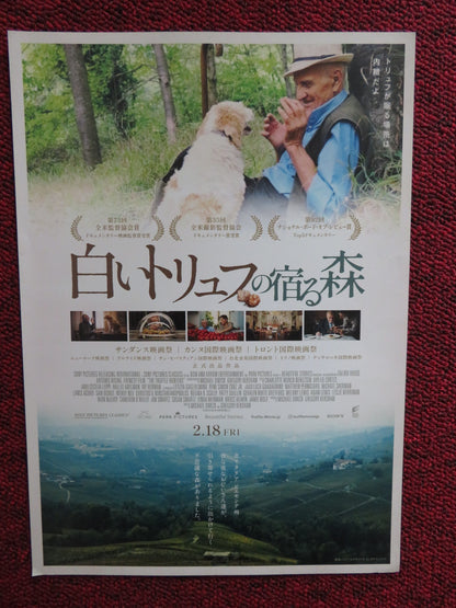 THE TRUFFLE HUNTERS JAPANESE CHIRASHI (B5) POSTER PIERO BOTTO 2020