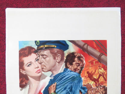 CAPITAN CINA / CAPTAIN CHINA ITALIAN LOCANDINA POSTER JOHN PAYNE G. RUSSELL 1950