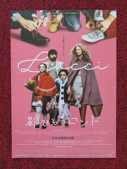 THE TIES / LACCI JAPANESE CHIRASHI (B5) POSTER ROHRWACHER LUIGI LO CASCIO 2020