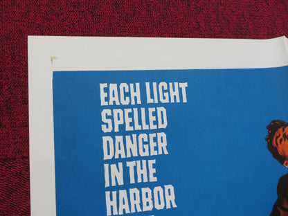 HARBOR LIGHTS FOLDED US ONE SHEET POSTER MIRIAM COLON KENT TAYLOR 1963