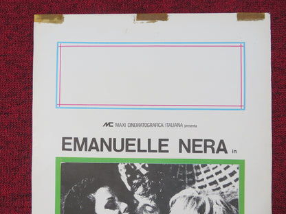 EMANUELLE NERA NO. 2 ITALIAN LOCANDINA POSTER ANGELO INFANTI S. LASRI 1976