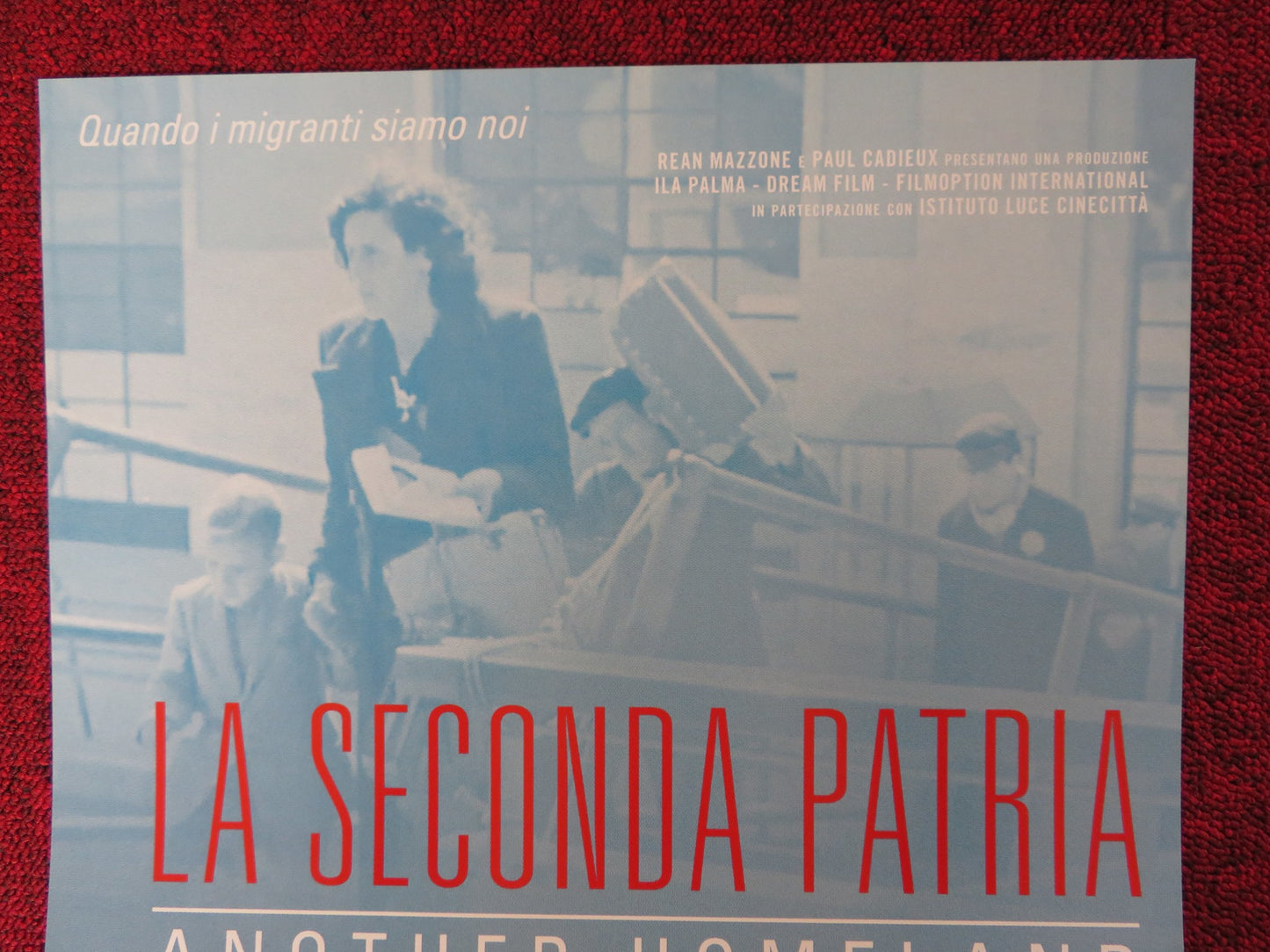 LA SECONDA PATRIA ITALIAN LOCANDINA POSTER JOHNNY STEA FLORENT VOLLANT 2019