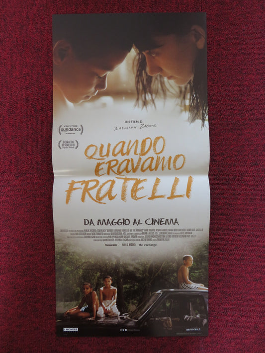 WE THE ANIMALS ITALIAN LOCANDINA POSTER EVAN ROSADO RAUL CASTILLO 2018