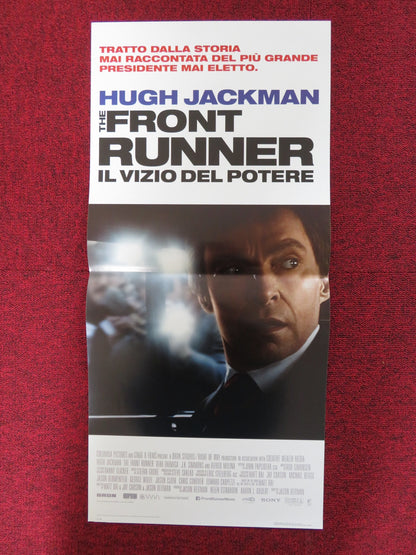 THE FRONT RUNNER ITALIAN LOCANDINA POSTER HUGH JACKMAN VERA FARMIGA 2018