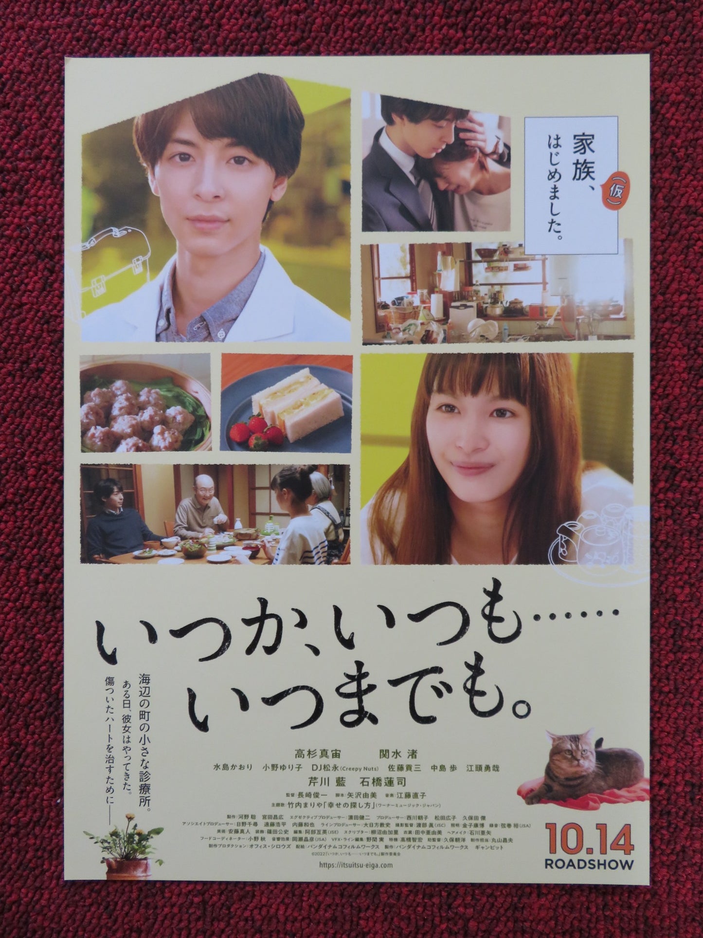 HOW TO FIND HAPPINESS - A JAPANESE CHIRASHI (B5) POSTER YURIKO ONO NAGISA 2022