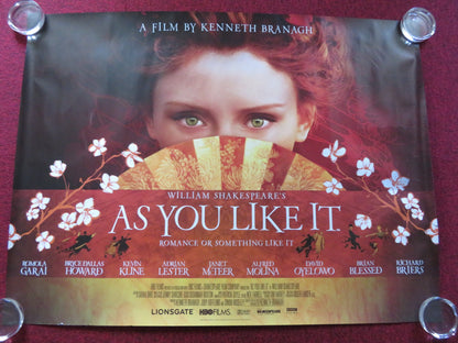 AS YOU LIKE IT UK QUAD (30"x 40") ROLLED POSTER ROMOLA GARAI B. D. HOWARD 2006