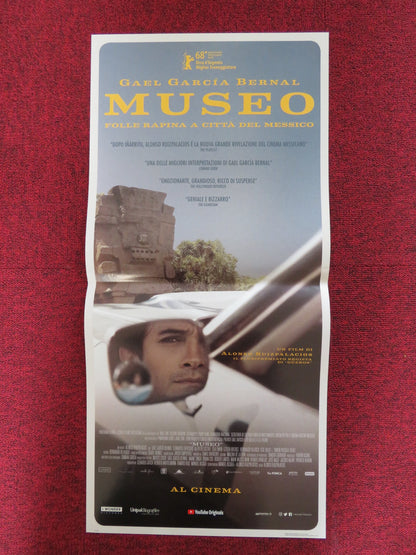 MUSEO ITALIAN LOCANDINA POSTER GAEL GARCIA BERNAL LYNN GILMARTIN 2018