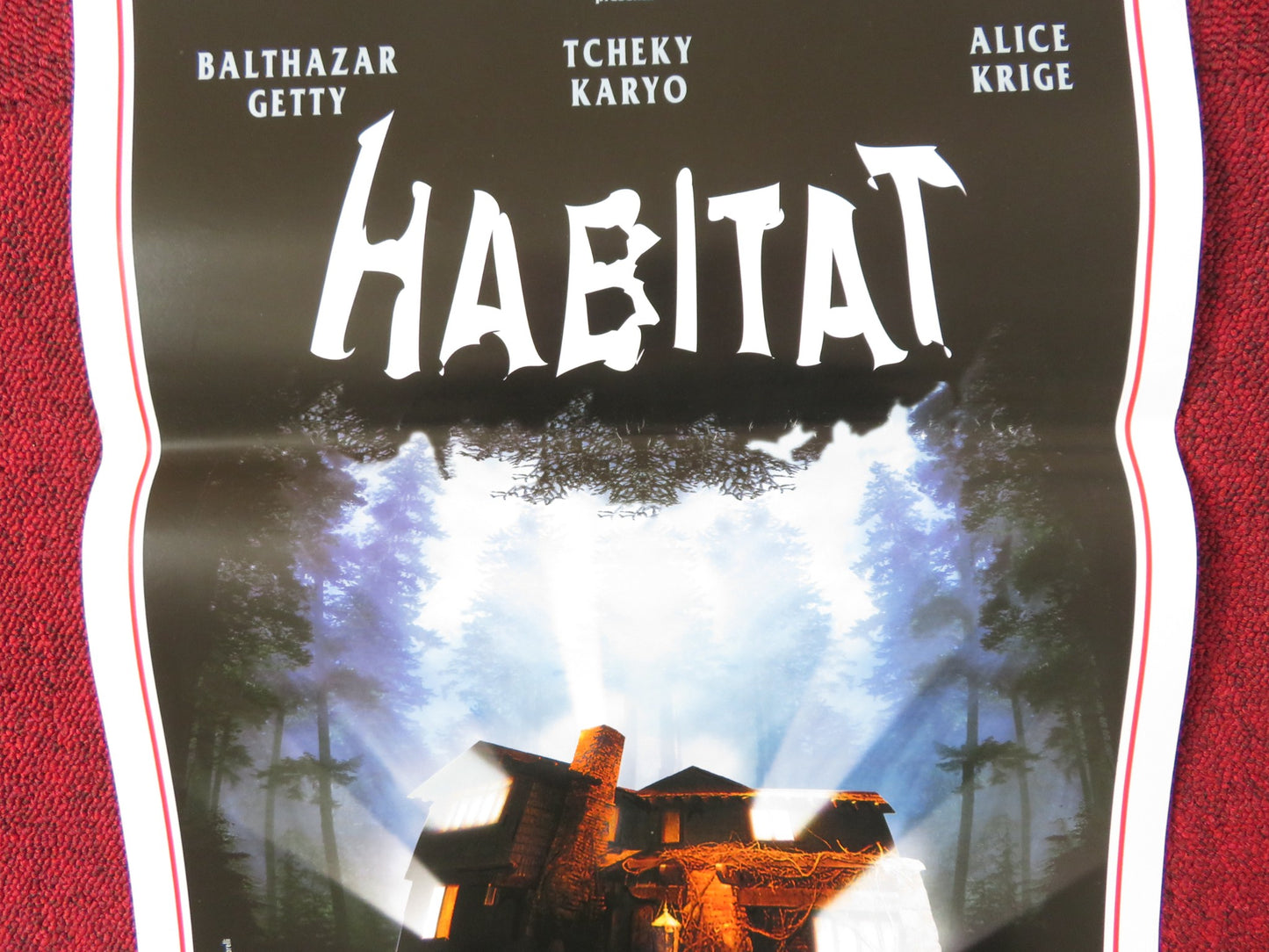 HABITAT - NON ENTRATE ITALIAN LOCANDINA POSTER BALTHAZAR GETTY TCHEKY KARYO 1997