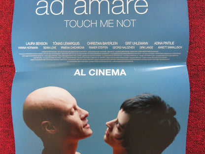 TOUCH ME NOT ITALIAN LOCANDINA POSTER LAURA BENSON TOMAS LEMARQUIS 2018