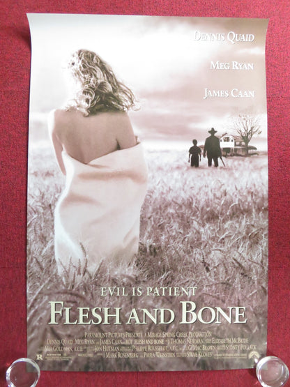 FLESH AND BONE US ONE SHEET ROLLED POSTER JAMES CAAN DENNIS QUAID MEG RYAN 1993