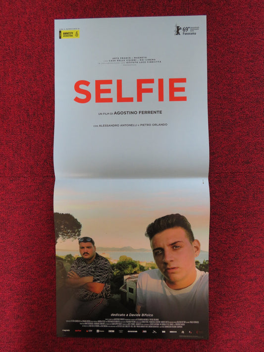 SELFIE ITALIAN LOCANDINA POSTER ALESSANDRO ANTONELLI PIETRO ORLANDO 2019