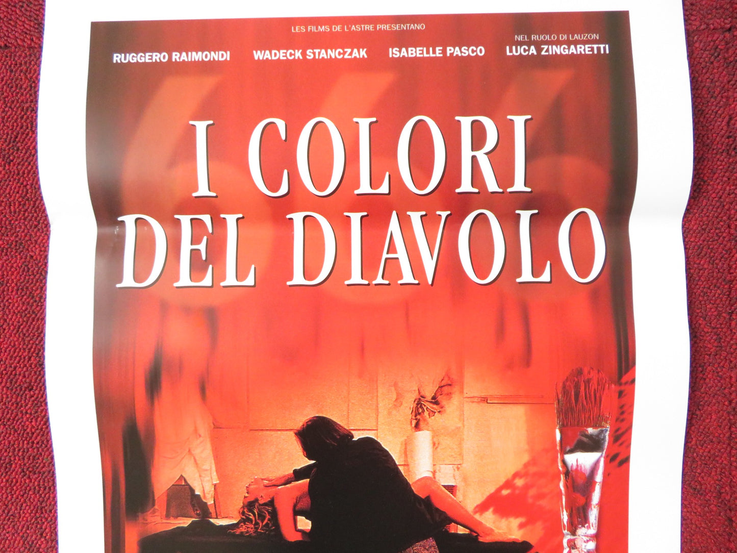 THE COLOURS OF THE DEVIL ITALIAN LOCANDINA POSTER RUGGERO RAIMONDI 1997