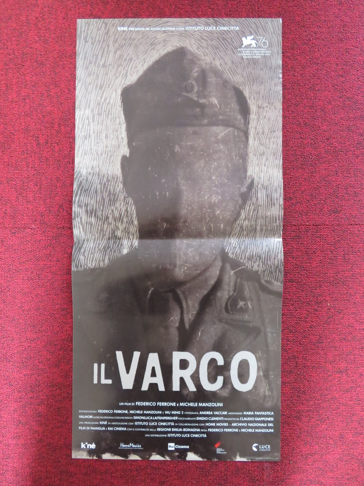 IL VARCO - ONCE MORE UNTO THE BEACH ITALIAN LOCANDINA POSTER EMIDIO FERRONE 2019