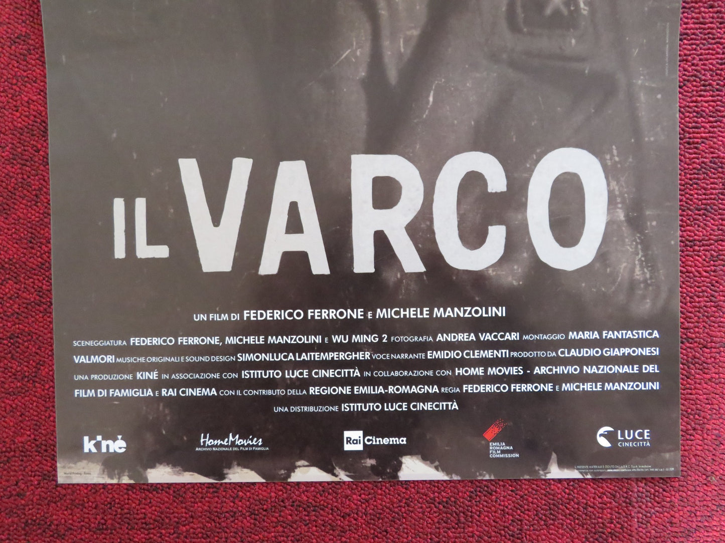 IL VARCO - ONCE MORE UNTO THE BEACH ITALIAN LOCANDINA POSTER EMIDIO FERRONE 2019