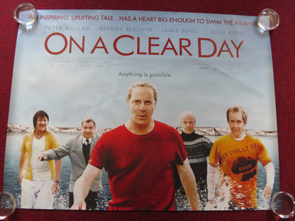 ON A CLEAR DAY UK QUAD (30"x 40") ROLLED POSTER PETER MULLAN BRENDA BLETHYN 2005