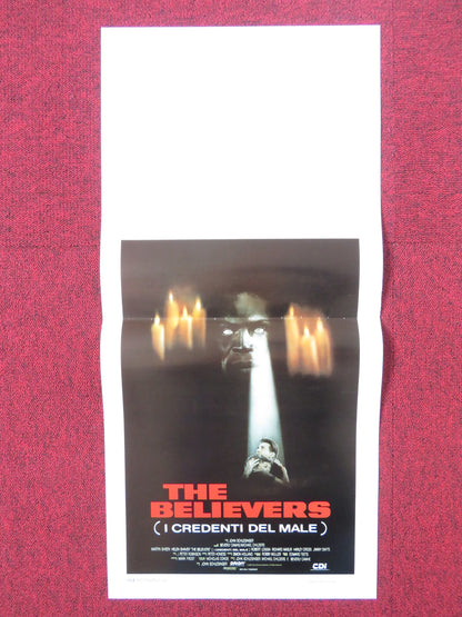 THE BELIEVERS ITALIAN LOCANDINA POSTER MARTIN SHEEN HELEN SHAVER 1987